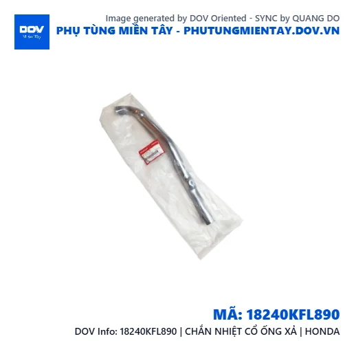 18240KFL890 | CHẮN NHIỆT CỔ ỐNG XẢ | HONDA — 18240KFL890