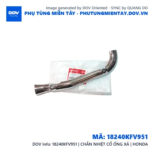18240KFV951 | CHẮN NHIỆT CỔ ỐNG XẢ | HONDA  — 18240KFV951