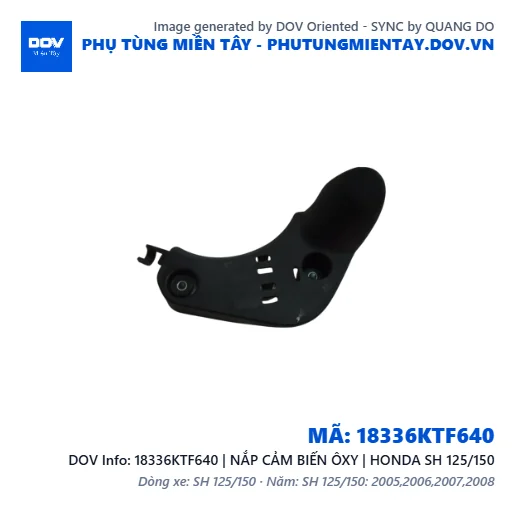 18336KTF640 | NẮP CẢM BIẾN ÔXY | HONDA SH 125/150 — 18336KTF640