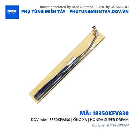 18350KFV830 | ỐNG XẢ | HONDA SUPER DREAM — 18350KFV830