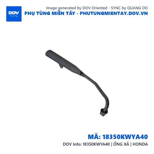 18350KWYA40 | ỐNG XẢ | HONDA  — 18350KWYA40