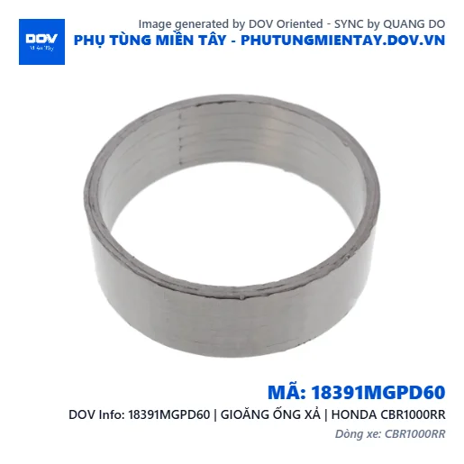 18391MGPD60 | GIOĂNG ỐNG XẢ | HONDA CBR1000RR — 18391MGPD60