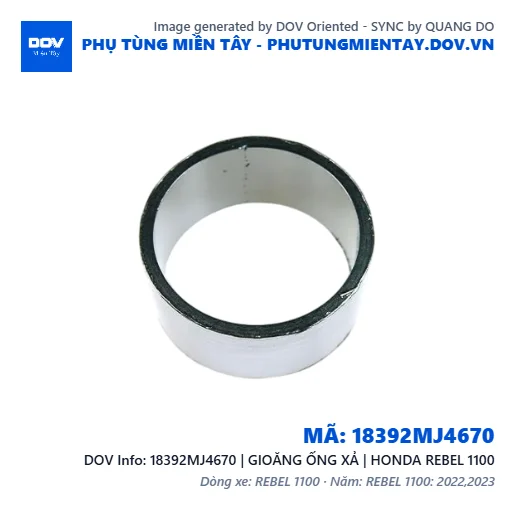 18392MJ4670 | GIOĂNG ỐNG XẢ | HONDA REBEL 1100 — 18392MJ4670