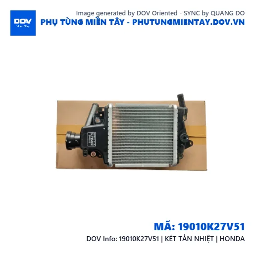 19010K27V51 | KÉT TẢN NHIỆT | HONDA — 19010K27V51