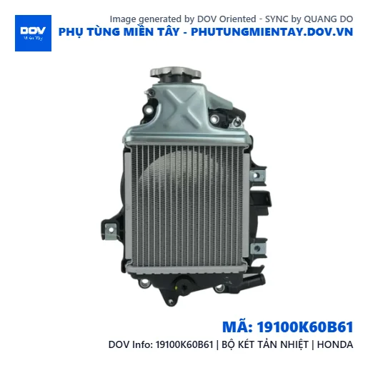19100K60B61 | BỘ KÉT TẢN NHIỆT | HONDA  — 19100K60B61