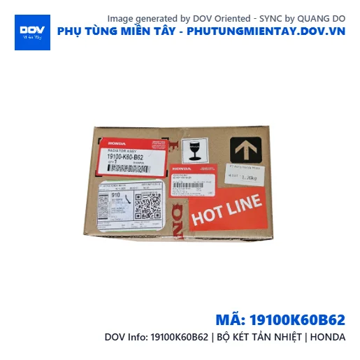 19100K60B62 | BỘ KÉT TẢN NHIỆT | HONDA  — 19100K60B62