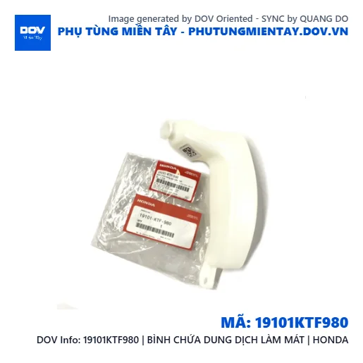 19101KTF980 | BÌNH CHỨA DUNG DỊCH LÀM MÁT | HONDA — 19101KTF980