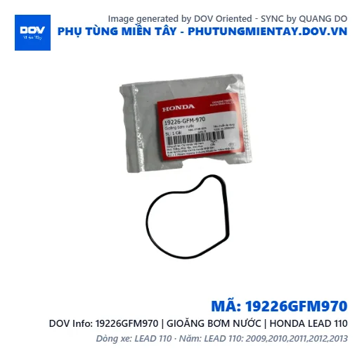 19226GFM970 | GIOĂNG BƠM NƯỚC | HONDA LEAD 110 — 19226GFM970