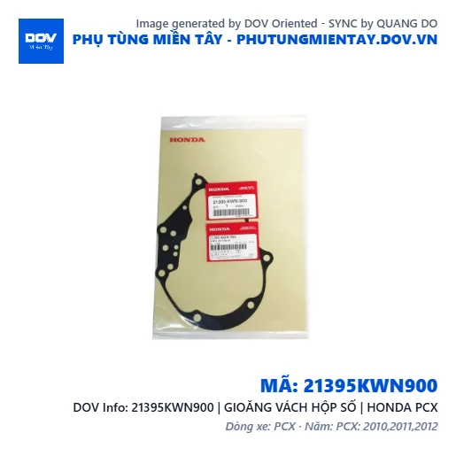 21395KWN900 | GIOĂNG VÁCH HỘP SỐ | HONDA PCX — 21395KWN900