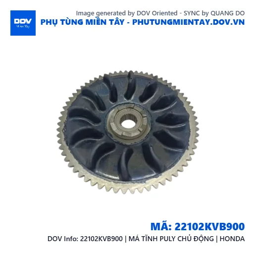 22102KVB900 | MÁ TĨNH PULY CHỦ ĐỘNG | HONDA — 22102KVB900