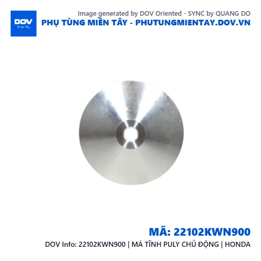 22102KWN900 | MÁ TĨNH PULY CHỦ ĐỘNG | HONDA — 22102KWN900