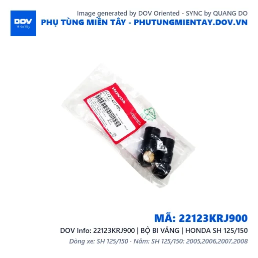 22123KRJ900 | BỘ BI VĂNG | HONDA SH 125/150 — 22123KRJ900