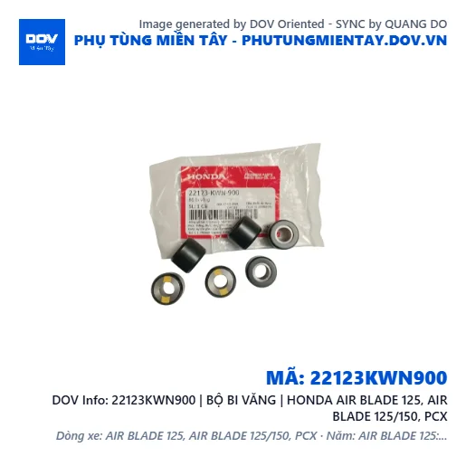 22123KWN900 | BỘ BI VĂNG | HONDA AIR BLADE 125, AIR BLADE 125/150, PCX — 22123KWN900