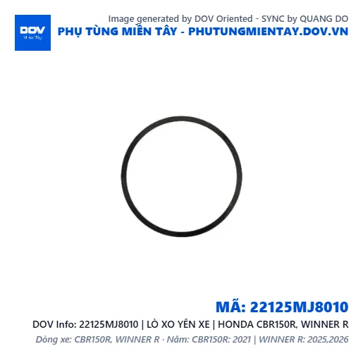 22125MJ8010 | LÒ XO YÊN XE | HONDA CBR150R, WINNER R — 22125MJ8010