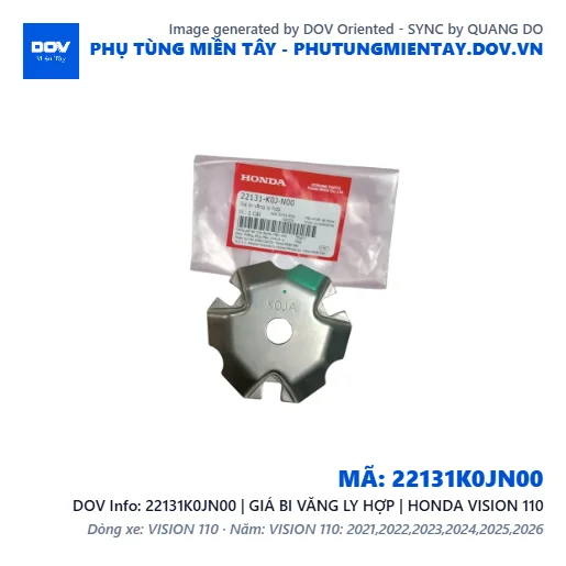 22131K0JN00 | GIÁ BI VĂNG LY HỢP | HONDA VISION 110 — 22131K0JN00