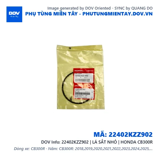 22402KZZ902 | LÁ SẮT NHỎ | HONDA CB300R — 22402KZZ902