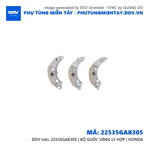 22535GAK305 | BỘ GUỐC VĂNG LY HỢP | HONDA  — 22535GAK305