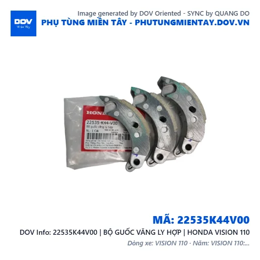 22535K44V00 | BỘ GUỐC VĂNG LY HỢP | HONDA VISION 110 — 22535K44V00
