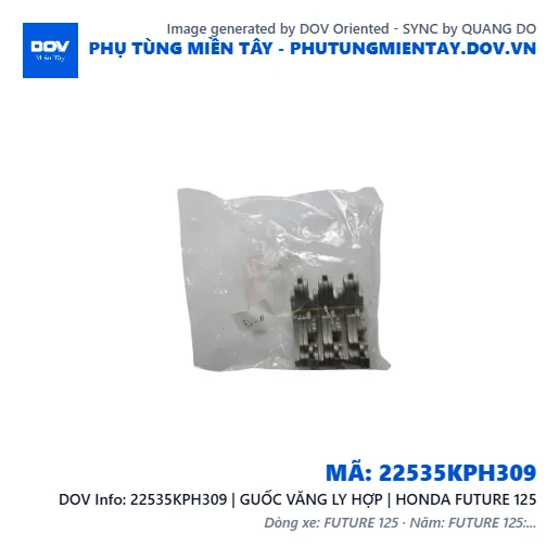 22535KPH309 | GUỐC VĂNG LY HỢP | HONDA FUTURE 125 — 22535KPH309