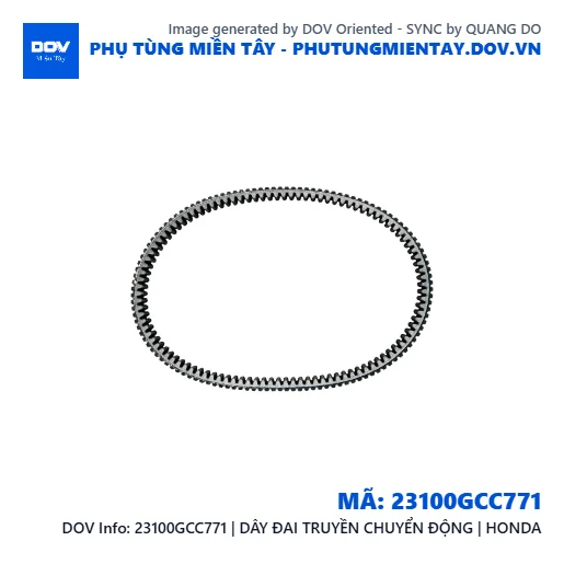 23100GCC771 | DÂY ĐAI TRUYỀN CHUYỂN ĐỘNG | HONDA — 23100GCC771