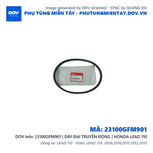 23100GFM901 | DÂY ĐAI TRUYỀN ĐỘNG | HONDA LEAD 110 — 23100GFM901