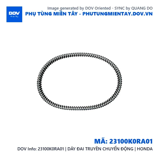 23100K0RA01 | DÂY ĐAI TRUYỀN CHUYỂN ĐỘNG | HONDA — 23100K0RA01