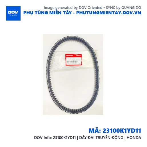 23100K1YD11 | DÂY ĐAI TRUYỀN ĐỘNG | HONDA — 23100K1YD11
