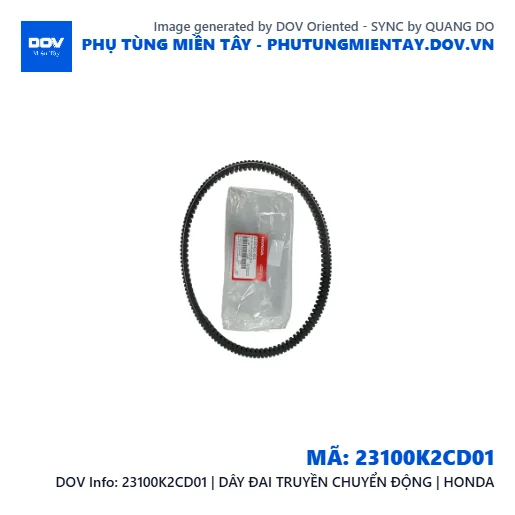 23100K2CD01 | DÂY ĐAI TRUYỀN CHUYỂN ĐỘNG | HONDA  — 23100K2CD01