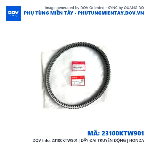 23100KTW901 | DÂY ĐAI TRUYỀN ĐỘNG | HONDA — 23100KTW901
