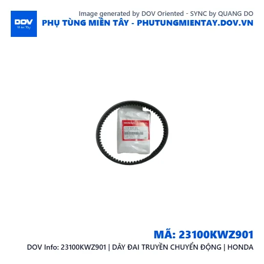 23100KWZ901 | DÂY ĐAI TRUYỀN CHUYỂN ĐỘNG | HONDA — 23100KWZ901