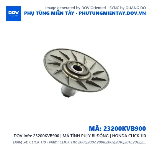 23200KVB900 | MÁ TĨNH PULY BỊ ĐỘNG | HONDA CLICK 110 — 23200KVB900