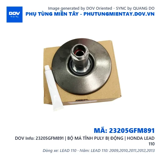 23205GFM891 | BỘ MÁ TĨNH PULY BỊ ĐỘNG | HONDA LEAD 110 — 23205GFM891