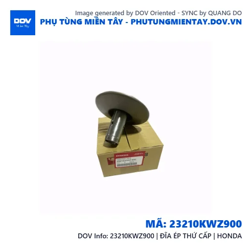 23210KWZ900 | ĐĨA ÉP THỨ CẤP | HONDA  — 23210KWZ900