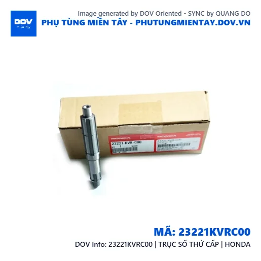 23221KVRC00 | TRỤC SỐ THỨ CẤP | HONDA  — 23221KVRC00