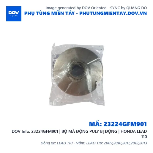 23224GFM901 | BỘ MÁ ĐỘNG PULY BỊ ĐỘNG | HONDA LEAD 110 — 23224GFM901