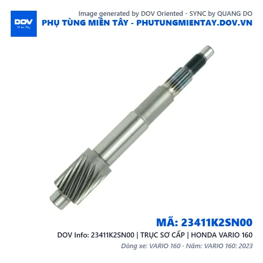 23411K2SN00 | TRỤC SƠ CẤP | HONDA VARIO 160 — 23411K2SN00