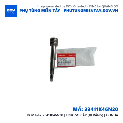 23411K46N20 | TRỤC SƠ CẤP (18 RĂNG) | HONDA — 23411K46N20