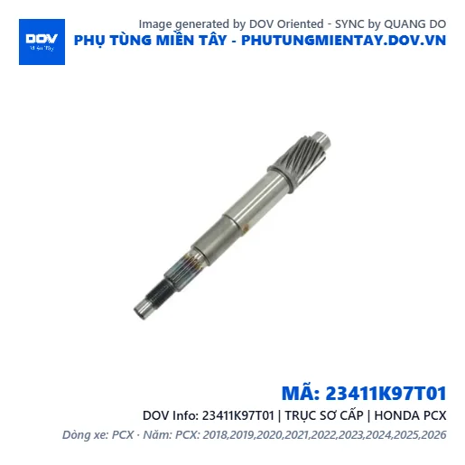 23411K97T01 | TRỤC SƠ CẤP | HONDA PCX — 23411K97T01