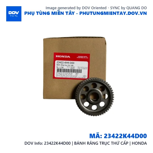 23422K44D00 | BÁNH RĂNG TRỤC THỨ CẤP | HONDA  — 23422K44D00
