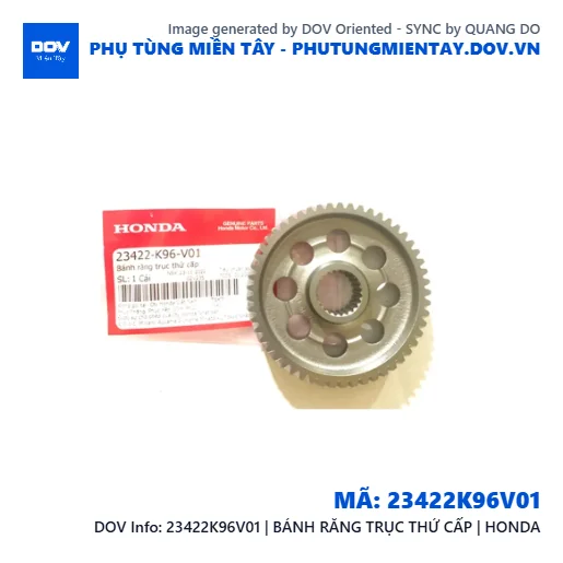 23422K96V01 | BÁNH RĂNG TRỤC THỨ CẤP | HONDA  — 23422K96V01