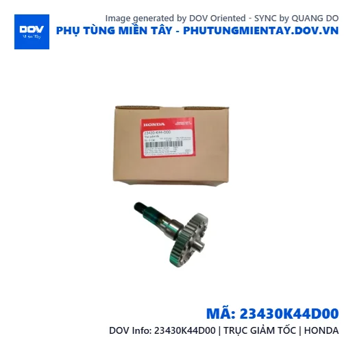23430K44D00 | TRỤC GIẢM TỐC | HONDA — 23430K44D00