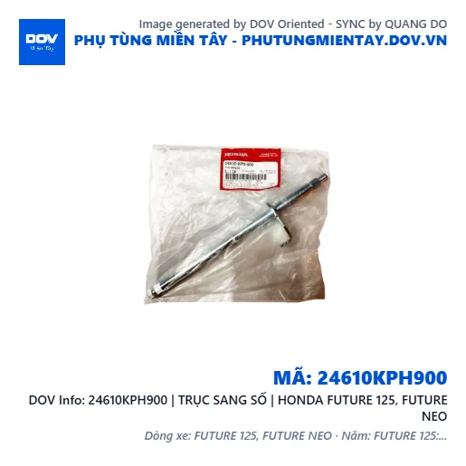 24610KPH900 | TRỤC SANG SỐ | HONDA FUTURE 125, FUTURE NEO — 24610KPH900