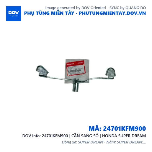 24701KFM900 | CẦN SANG SỐ | HONDA SUPER DREAM — 24701KFM900
