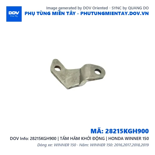 28215KGH900 | TẤM HÃM KHỞI ĐỘNG | HONDA WINNER 150 — 28215KGH900