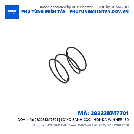 28223KM7701 | LÒ XO BÁNH CÓC | HONDA WINNER 150 — 28223KM7701