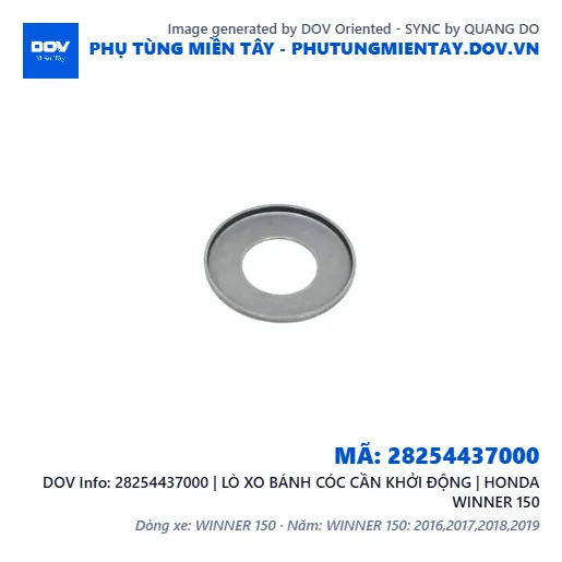 28254437000 | LÒ XO BÁNH CÓC CẦN KHỞI ĐỘNG | HONDA WINNER 150 — 28254437000