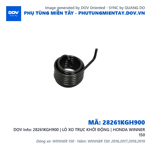 28261KGH900 | LÒ XO TRỤC KHỞI ĐỘNG | HONDA WINNER 150 — 28261KGH900