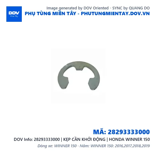 28293333000 | KẸP CẦN KHỞI ĐỘNG | HONDA WINNER 150 — 28293333000