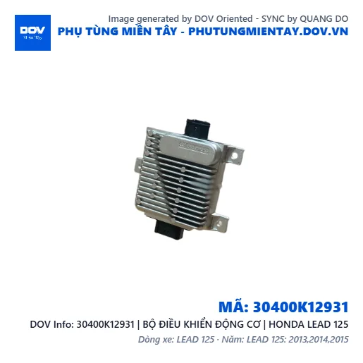 30400K12931 | BỘ ĐIỀU KHIỂN ĐỘNG CƠ | HONDA LEAD 125 — 30400K12931