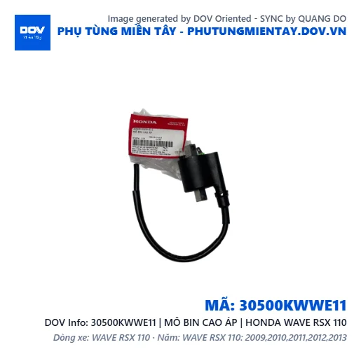 30500KWWE11 | MÔ BIN CAO ÁP | HONDA WAVE RSX 110 — 30500KWWE11